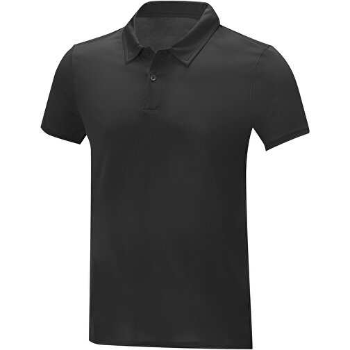 Deimos Poloshirt Cool Fit Mit Kurzärmeln Für Herren , schwarz, Mesh mit Cool Fit Finish 100% Polyester, 105 g/m2, M, , Bild 1