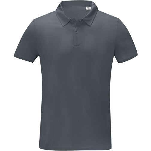 Deimos Poloshirt Cool Fit Mit Kurzärmeln Für Herren , storm grey, Mesh mit Cool Fit Finish 100% Polyester, 105 g/m2, 5XL, , Bild 3