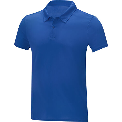 Deimos Poloshirt Cool Fit Mit Kurzärmeln Für Herren , blau, Mesh mit Cool Fit Finish 100% Polyester, 105 g/m2, L, , Bild 1