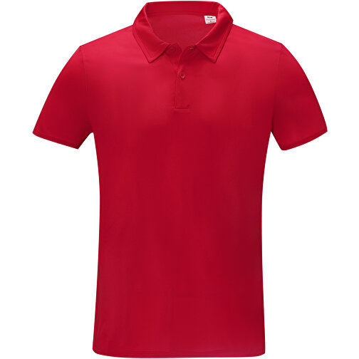 Deimos Poloshirt Cool Fit Mit Kurzärmeln Für Herren , rot, Mesh mit Cool Fit Finish 100% Polyester, 105 g/m2, 4XL, , Bild 3