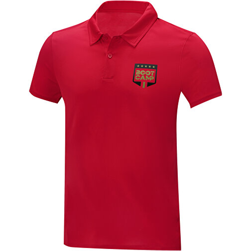 Polo cool-fit a maniche corte da uomo Deimos, Immagine 2