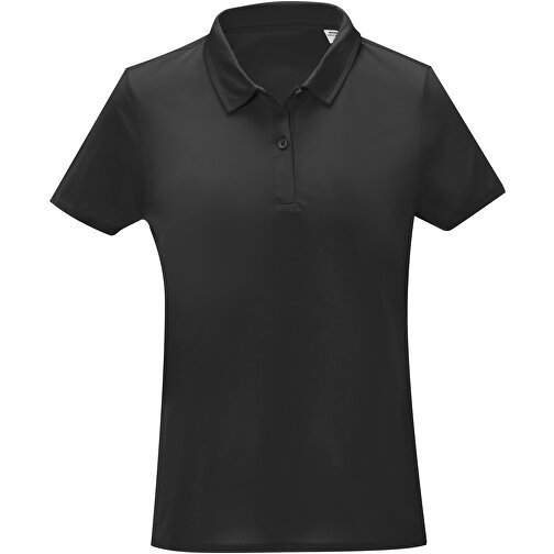 Deimos Poloshirt Cool Fit Mit Kurzärmeln Für Damen , schwarz, Mesh mit Cool Fit Finish 100% Polyester, 105 g/m2, XXL, , Bild 3