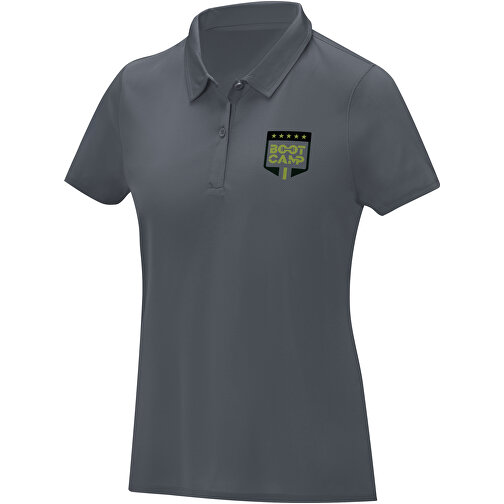 Deimos Poloshirt Cool Fit Mit Kurzärmeln Für Damen , storm grey, Mesh mit Cool Fit Finish 100% Polyester, 105 g/m2, 4XL, , Bild 2