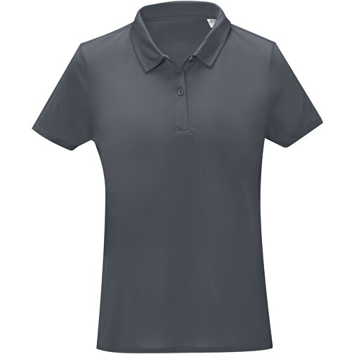 Deimos Poloshirt Cool Fit Mit Kurzärmeln Für Damen , storm grey, Mesh mit Cool Fit Finish 100% Polyester, 105 g/m2, 3XL, , Bild 3