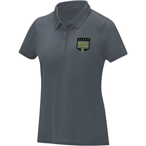 Deimos Poloshirt Cool Fit Mit Kurzärmeln Für Damen , storm grey, Mesh mit Cool Fit Finish 100% Polyester, 105 g/m2, 2XL, , Bild 2