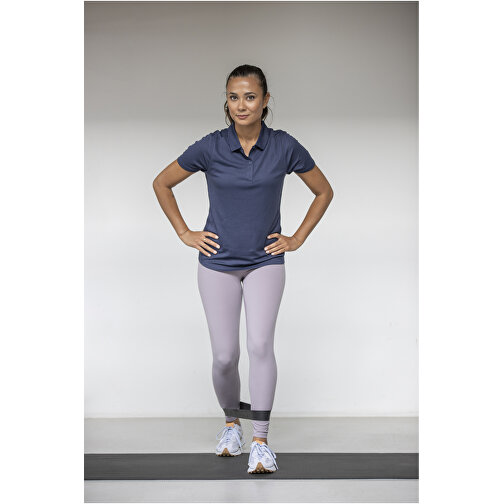 Deimos Poloshirt Cool Fit Mit Kurzärmeln Für Damen , storm grey, Mesh mit Cool Fit Finish 100% Polyester, 105 g/m2, XL, , Bild 7