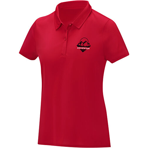 Deimos Poloshirt Cool Fit Mit Kurzärmeln Für Damen , rot, Mesh mit Cool Fit Finish 100% Polyester, 105 g/m2, 4XL, , Bild 2