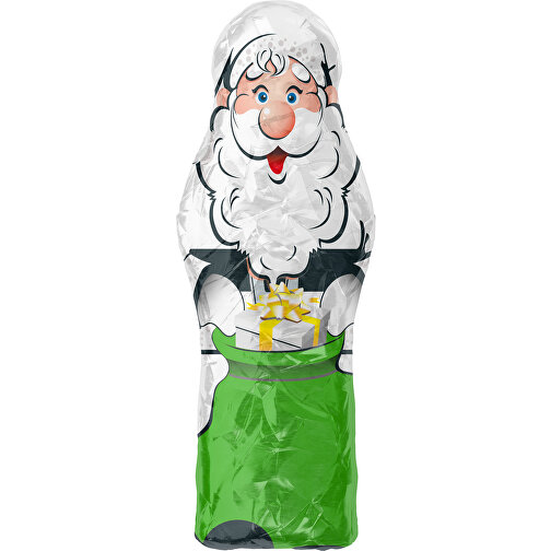 MyBrand Santa Maxi , weiß / grasgrün, Alufolie, 13,00cm x 3,00cm x 5,00cm (Länge x Höhe x Breite), Bild 1