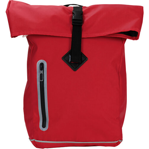 Sicherheits Rucksack , rot, PolJater, 40,00cm x 45,00cm x 15,00cm (Länge x Höhe x Breite), Bild 2