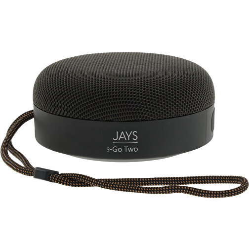 T00519 | Jays S-Go Two TWS Bluetooth Speaker 5W , schwarz, Silikon, 4,50cm (Höhe), Bild 1
