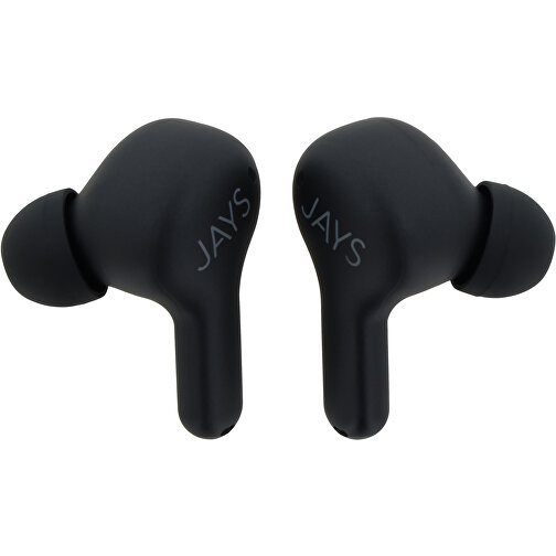 T00242 | Jays T-Seven Earbuds TWS ANC , schwarz, ABS & Silikon, 6,50cm x 4,70cm x 2,70cm (Länge x Höhe x Breite), Bild 5