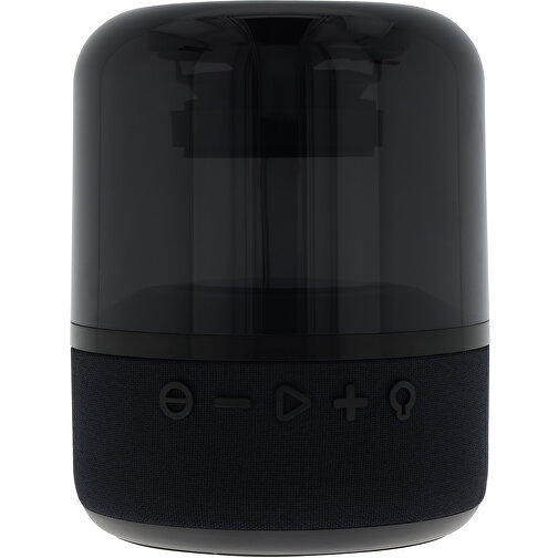 SP101 | Moyoo Smokey Dome Speaker , schwarz, Metall & Plastik, 12,00cm x 15,00cm x 12,00cm (Länge x Höhe x Breite), Bild 2