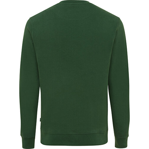 Iqoniq Zion Rundhals-Sweater Aus Recycelter Baumwolle, Forest Green , forest green, 50% recycelte und 50% biologische Baumwolle, XL, 75,50cm x 1,00cm (Länge x Höhe), Bild 2