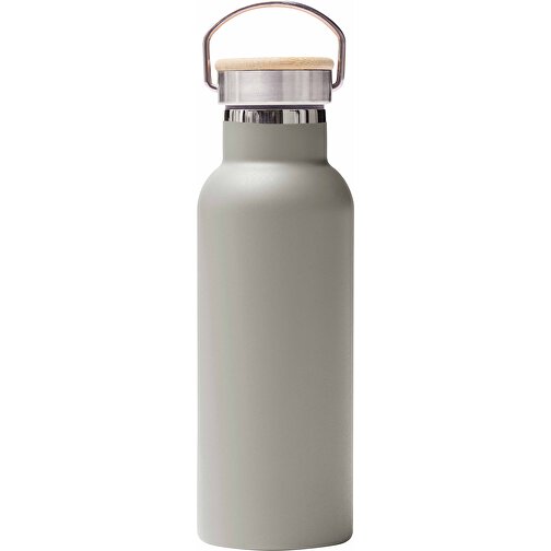 VINGA Miles Thermosflasche 500 Ml, Grau , grau, Edelstahl, 22,00cm (Höhe), Bild 1