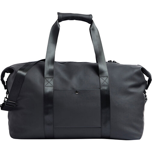 VINGA Baltimore Weekendbag, Schwarz , schwarz, Polyester, 55,50cm x 43,00cm (Länge x Höhe), Bild 2