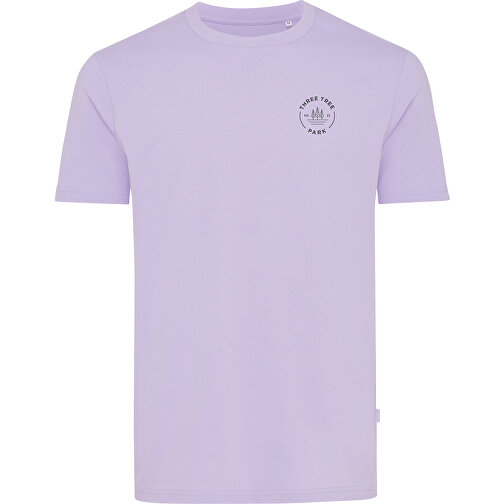 Iqoniq Bryce T-Shirt Aus Recycelter Baumwolle, Lavender , lavender, 50% recycelte und 50% biologische Baumwolle, XXXL, 79,00cm x 0,50cm (Länge x Höhe), Bild 3