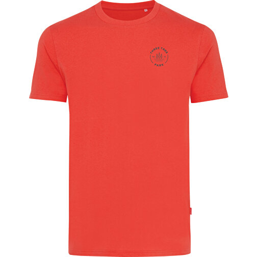 Iqoniq Bryce T-Shirt Aus Recycelter Baumwolle, Luscious Red , luscious red, 50% recycelte und 50% biologische Baumwolle, XXL, 77,00cm x 0,50cm (Länge x Höhe), Bild 3