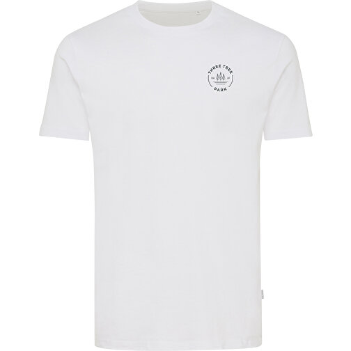 Iqoniq Bryce T-Shirt Aus Recycelter Baumwolle, Weiß , weiß, 50% recycelte und 50% biologische Baumwolle, XXXL, 79,00cm x 0,50cm (Länge x Höhe), Bild 5