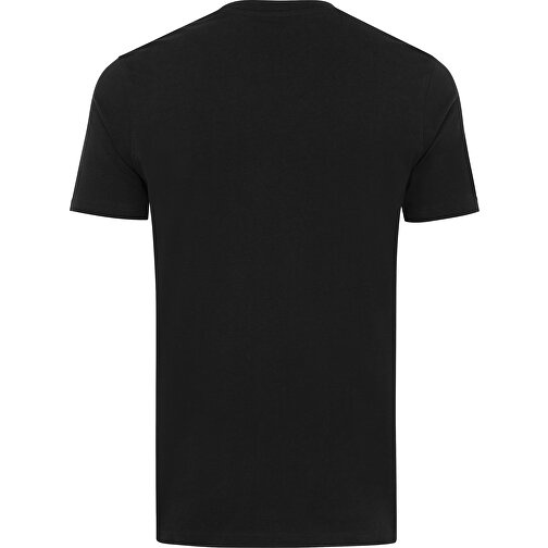 Iqoniq Bryce T-Shirt Aus Recycelter Baumwolle, Schwarz , schwarz, 50% recycelte und 50% biologische Baumwolle, L, 73,00cm x 0,50cm (Länge x Höhe), Bild 2