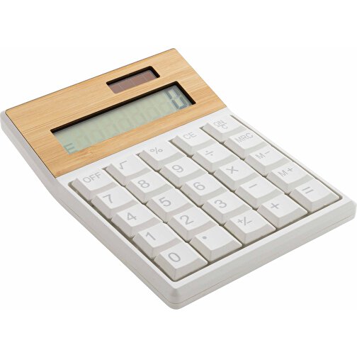 Calcolatrice Utah in RCS rPlastic e FSC®Bamboo, Immagine 1