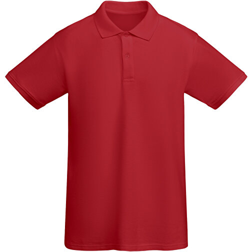 Prince Poloshirt Für Herren , rot, Piqué Strick 100% Bio Baumwolle, 210 g/m2, 3XL, , Bild 1