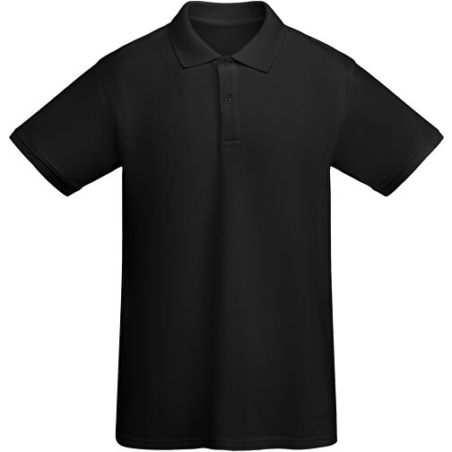 Prince Poloshirt Für Herren , schwarz, Piqué Strick 100% Bio Baumwolle, 210 g/m2, 2XL, , Bild 1