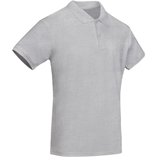 Prince Poloshirt Für Herren , marl grey, Piqué Strick 100% Bio Baumwolle, 210 g/m2, 2XL, , Bild 4