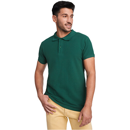 Prince Poloshirt Für Herren , weiß, Piqué Strick 100% Bio Baumwolle, 210 g/m2, M, , Bild 4