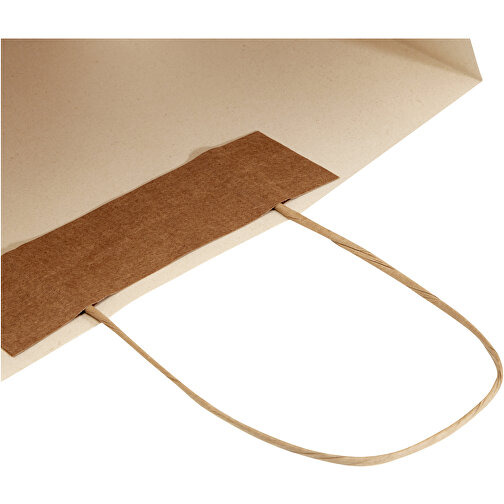 Bolsa de papel de residuos agrícolas 150 g/m2 con asas de papel retorcido, XXL, Imagen 7