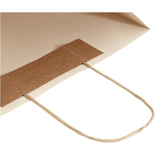 Papirpose 150 g/m2 fra landbruksavfall med vridde håndtak – Xlarge, Bilde 7