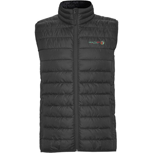 Oslo Isolierter Bodywarmer Für Herren , ebony, 100% Polyester, 290 g/m2, Lining,  100% Polyester, Padding/filling,  100% Polyester, XL, , Bild 2