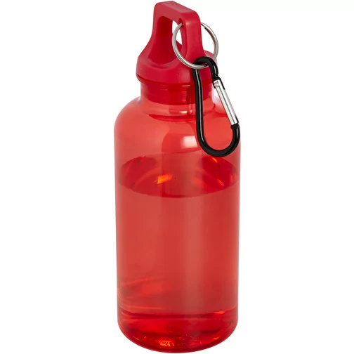 Bouteille d eau Oregon de 400 ml en aluminium recyclé certifié RCS avec mousqueton, Image 1