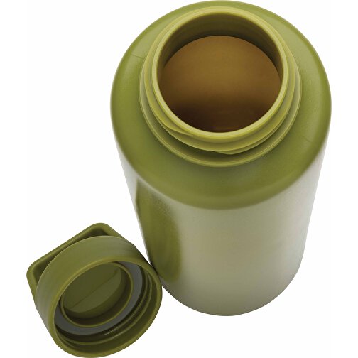 Wasserflasche Mit Henkel Aus RCS RPP, Grün , grün, Polypropylen - recycelt, 22,50cm (Höhe), Bild 4
