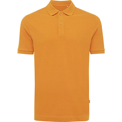 Iqoniq Yosemite Piqué-Poloshirt Aus Recycelter Baumwolle, Sundial Orange , sundial orange, 50% recycelte und 50% biologische Baumwolle, XS, 67,00cm x 0,50cm (Länge x Höhe), Bild 1