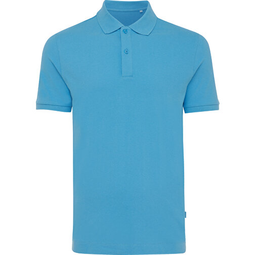 Iqoniq Yosemite Piqué-Poloshirt Aus Recycelter Baumwolle, Tranquil Blue , tranquil blue, 50% recycelte und 50% biologische Baumwolle, M, 71,00cm x 0,50cm (Länge x Höhe), Bild 1