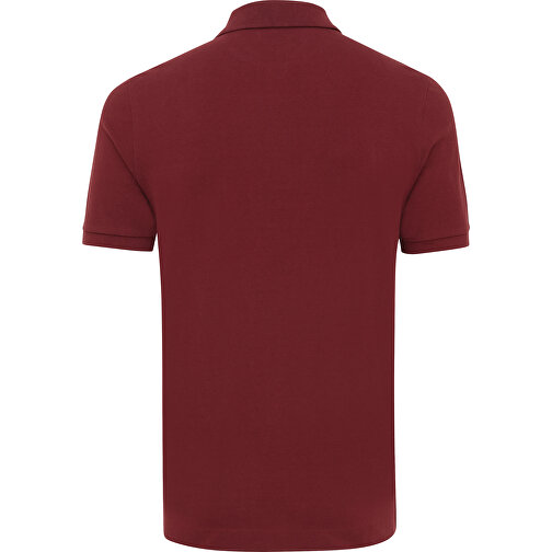 Iqoniq Yosemite Piqué-Poloshirt Aus Recycelter Baumwolle, Burgunderrot , burgunderrot, 50% recycelte und 50% biologische Baumwolle, M, 71,00cm x 0,50cm (Länge x Höhe), Bild 2