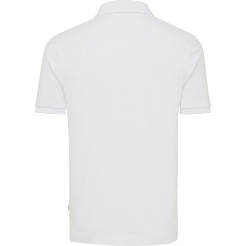 Iqoniq Yosemite Piqué-Poloshirt Aus Recycelter Baumwolle, Weiß , weiß, 50% recycelte und 50% biologische Baumwolle, XXS, 65,00cm x 0,50cm (Länge x Höhe), Bild 2