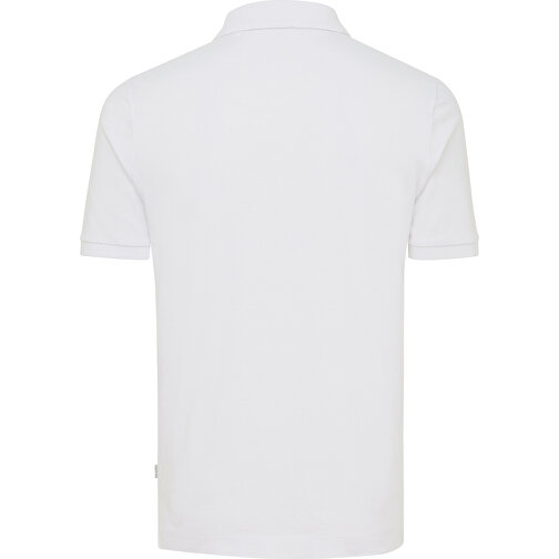 Iqoniq Yosemite Piqué-Poloshirt Aus Recycelter Baumwolle, Weiss , weiss, 50% recycelte und 50% biologische Baumwolle, XXS, 65,00cm x 0,50cm (Länge x Höhe), Bild 2