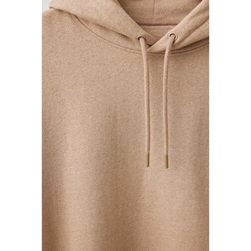 Iqoniq Torres Ungefärbter Hoodie Aus Recycelter Baumwolle, Heather Brown , heather brown, 50% recycelte und 50% biologische Baumwolle, XS, 68,00cm x 1,00cm (Länge x Höhe), Bild 4