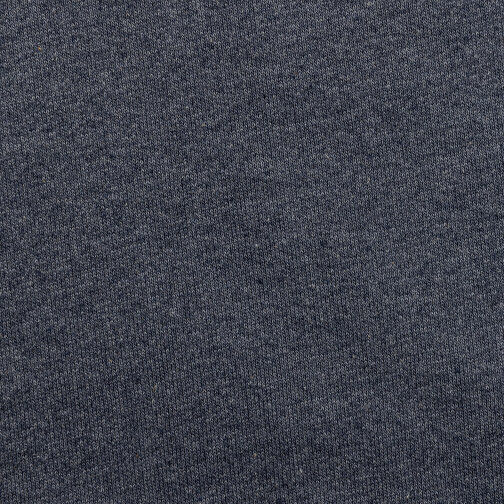 Iqoniq Torres Ungefärbter Hoodie Aus Recycelter Baumwolle, Heather Navy , heather navy, 50% recycelte und 50% biologische Baumwolle, XXS, 66,00cm x 1,00cm (Länge x Höhe), Bild 3