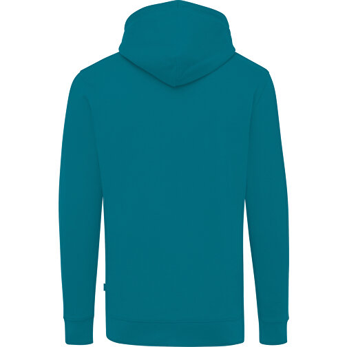 Iqoniq Jasper Hoodie Aus Recycelter Baumwolle, Verdigris , verdigris, 50% recycelte und 50% biologische Baumwolle, XL, 76,00cm x 1,00cm (Länge x Höhe), Bild 2