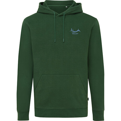 Iqoniq Jasper Hoodie Aus Recycelter Baumwolle, Forest Green , forest green, 50% recycelte und 50% biologische Baumwolle, XXS, 66,00cm x 1,00cm (Länge x Höhe), Bild 6