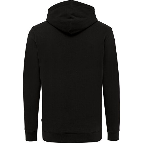 Iqoniq Jasper Hoodie Aus Recycelter Baumwolle, Schwarz , schwarz, 50% recycelte und 50% biologische Baumwolle, L, 74,00cm x 1,00cm (Länge x Höhe), Bild 2