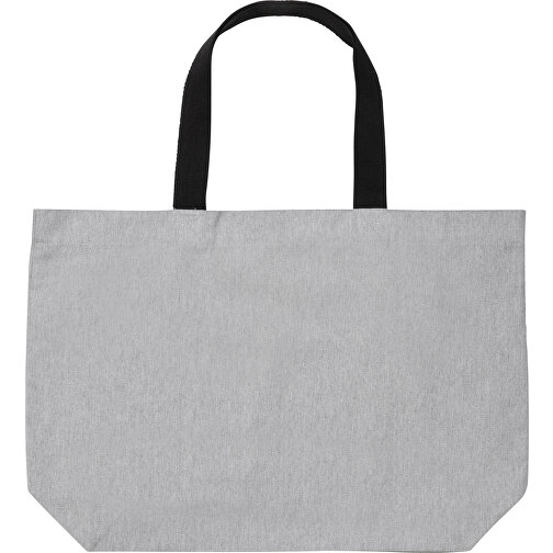 Impact Aware™ 240g/m² Grosse Tasche Aus RCanvas, Ungefärbt, Grau , grau, Canvas - recycelt, 57,00cm x 32,00cm (Länge x Höhe), Bild 2