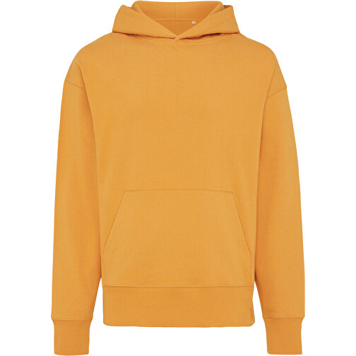 Iqoniq Yoho Relax-Hoodie Aus Recycelter Baumwolle, Sonnenuhr Orange , sundial orange, 50% recycelte und 50% biologische Baumwolle, XL, 74,00cm x 1,00cm (Länge x Höhe), Bild 1