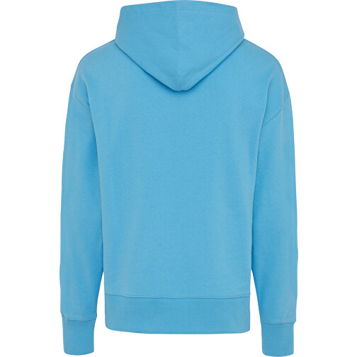 Iqoniq Yoho Relax-Hoodie Aus Recycelter Baumwolle, Ruhiges Blau , tranquil blue, 50% recycelte und 50% biologische Baumwolle, XXS, 64,00cm x 1,00cm (Länge x Höhe), Bild 2