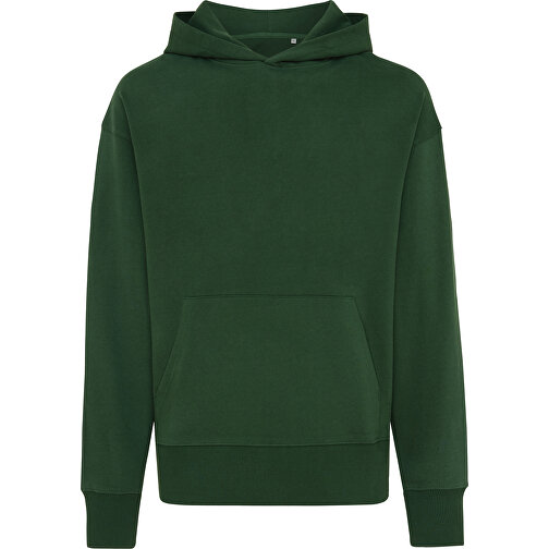 Iqoniq Yoho Relax-Hoodie Aus Recycelter Baumwolle, Waldgrün , forest green, 50% recycelte und 50% biologische Baumwolle, M, 70,00cm x 1,00cm (Länge x Höhe), Bild 1