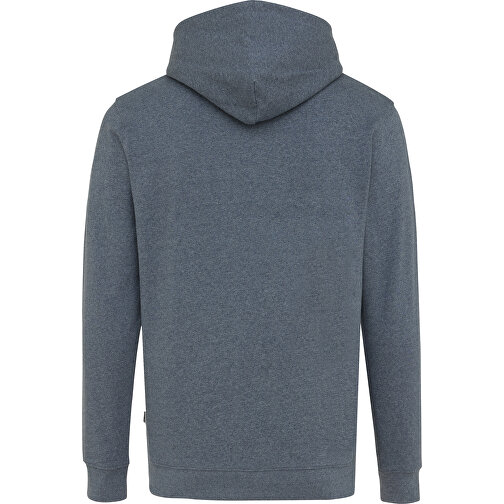 Iqoniq Torres Ungefärbter Hoodie Aus Recycelter Baumwolle, Heather Navy , heather navy, 50% recycelte und 50% biologische Baumwolle, L, 74,00cm x 1,00cm (Länge x Höhe), Bild 2