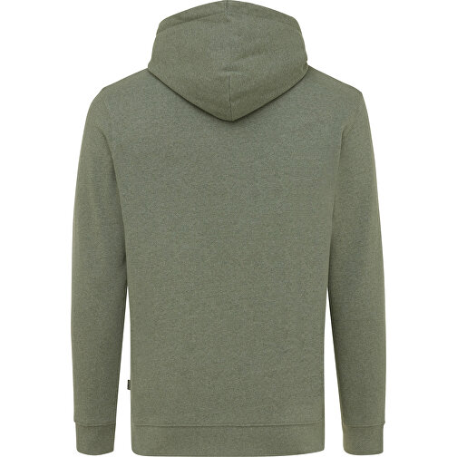 Iqoniq Torres Ungefärbter Hoodie Aus Recycelter Baumwolle, Heather Green , heather green, 50% recycelte und 50% biologische Baumwolle, XS, 68,00cm x 1,00cm (Länge x Höhe), Bild 2