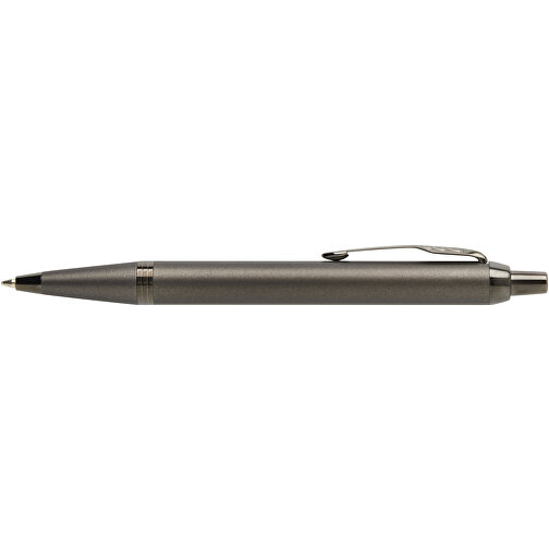 Parker IM Kugelschreiber , Parker, schwarz, Metall, 13,50cm (Länge), Bild 4